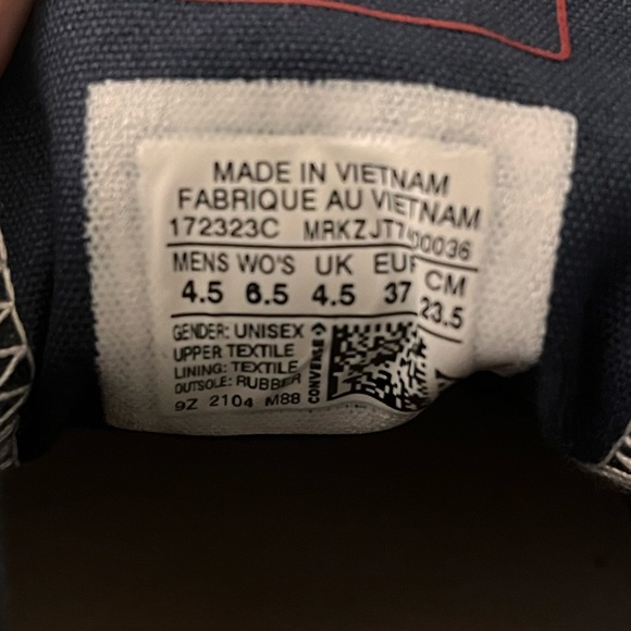 Converse Fragment Design x Moncler x Chuck 70 Low 'Insignia Blue' - Picture 4 of 8